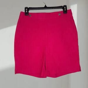 Rafaella Tailored Bermuda Shorts – Hot Pink(Women’s Size 6)